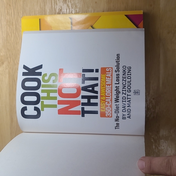 2/$15 Cook This Not That paperback book - Picture 5 of 5